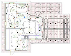 house lighting plan example