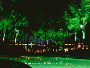 Hotel Pool Lighting